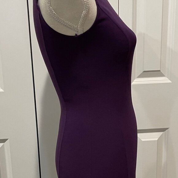Michael Kors Collection Purple Midi Dress - Picture 7 of 9